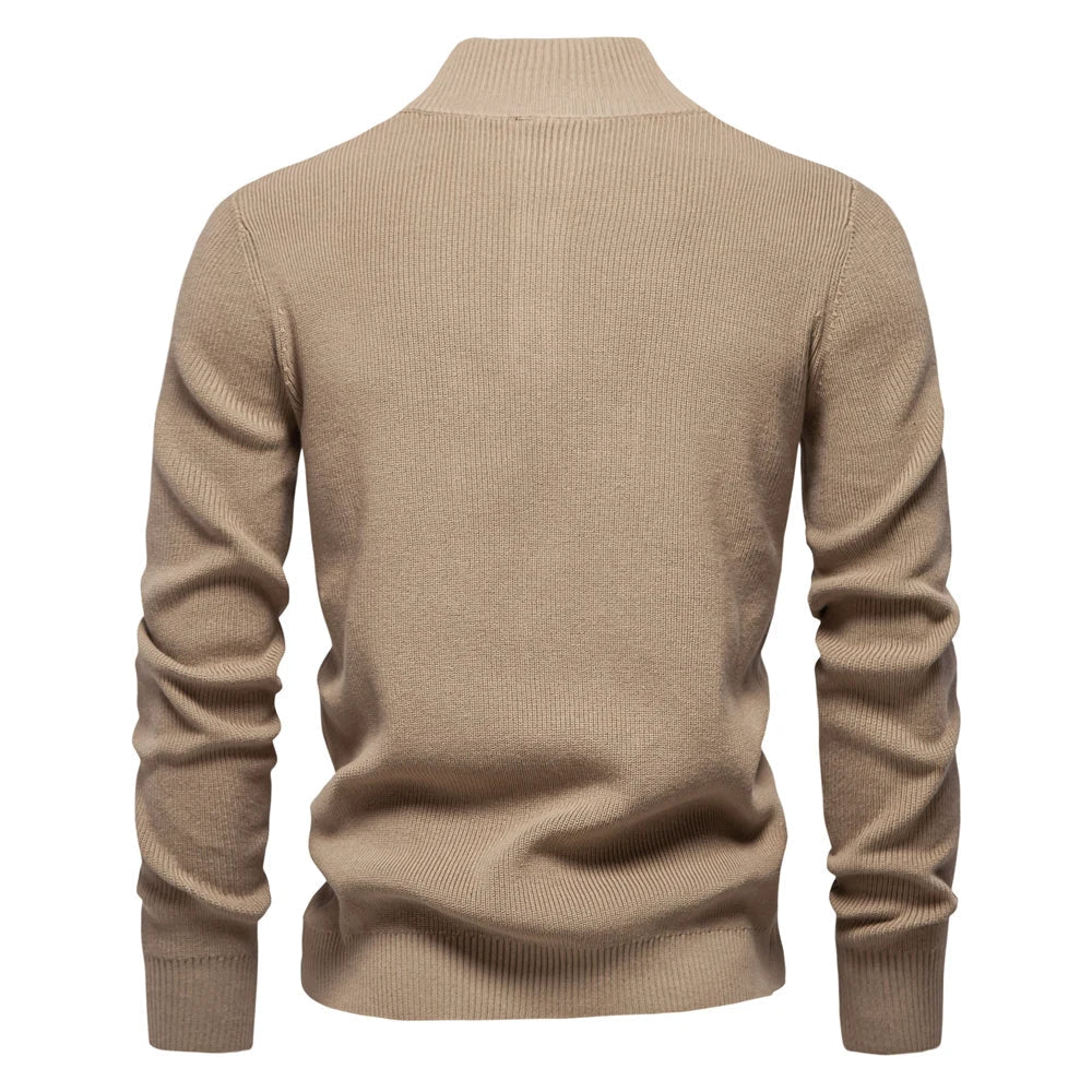 Men's Button Knit Sweater