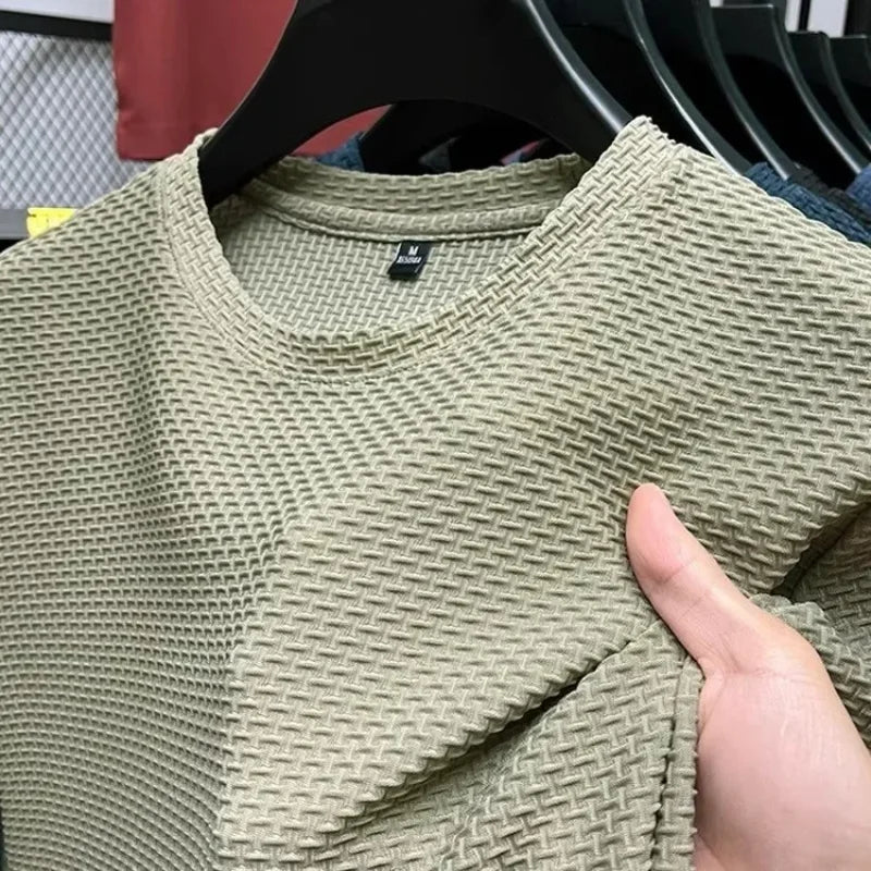 Elegancki męski T-shirt