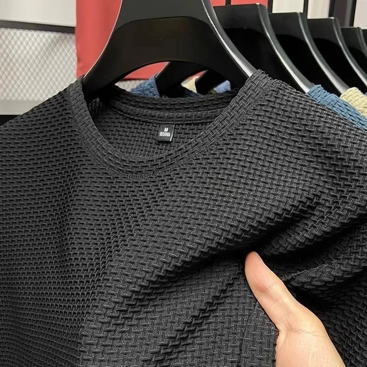 Elegancki męski T-shirt