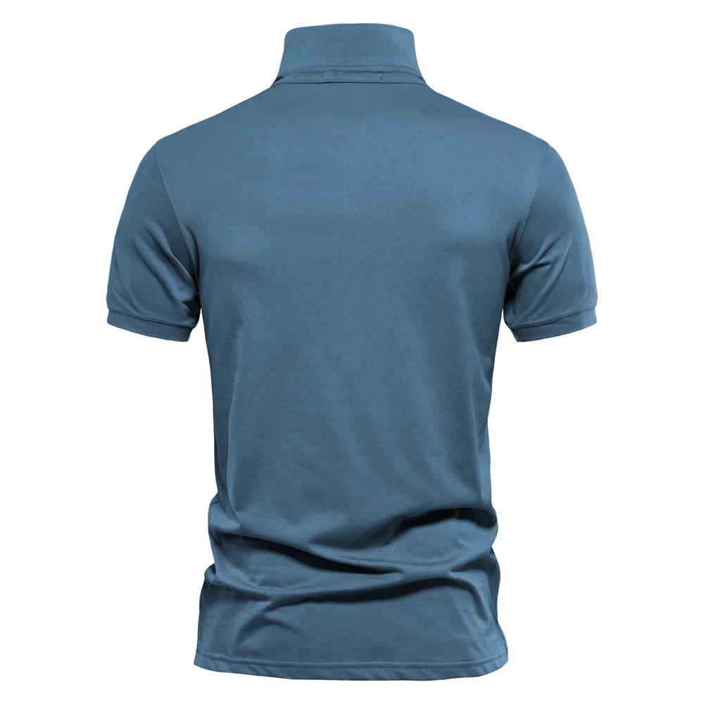Stylowa bawełniana koszulka polo