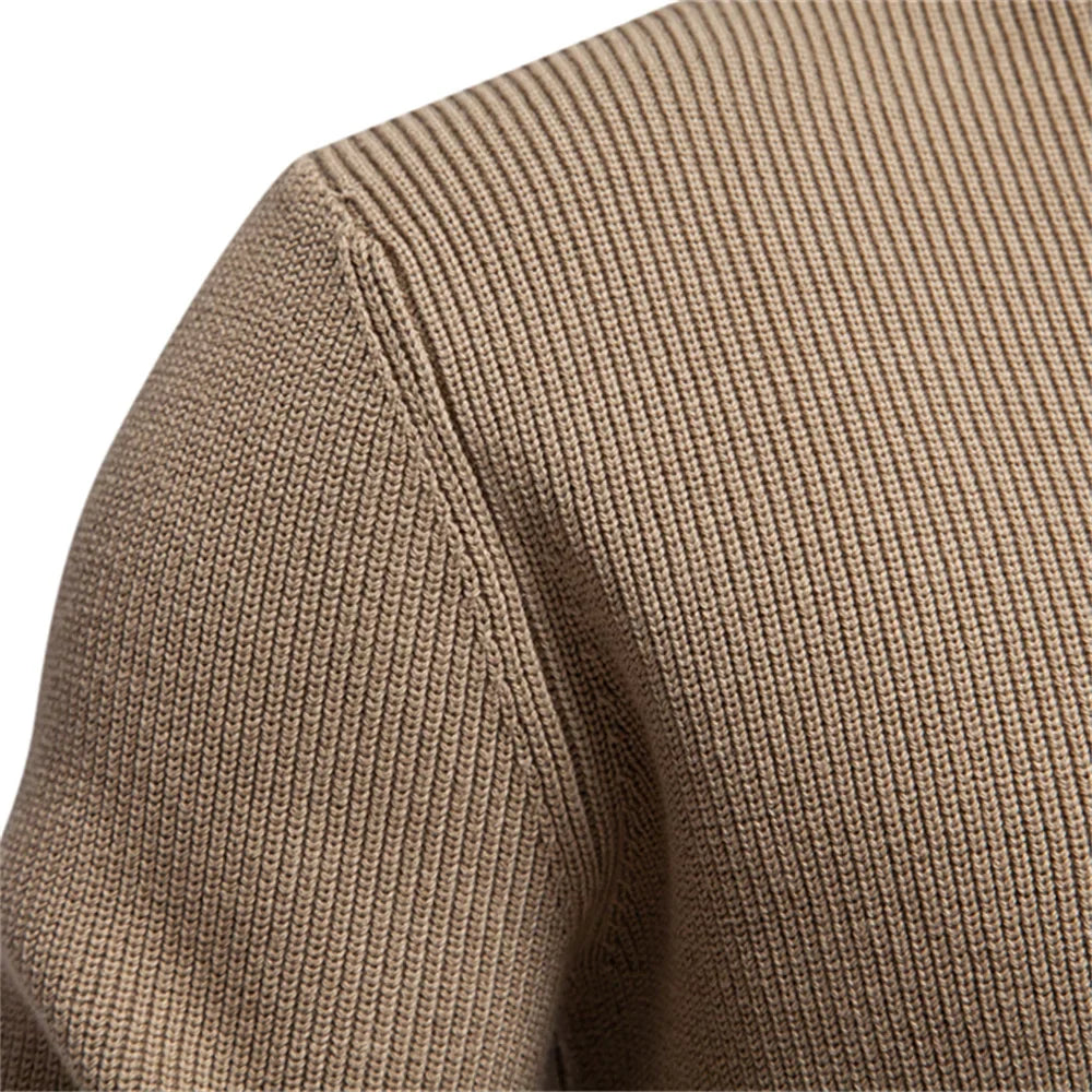 Men's Button Knit Sweater