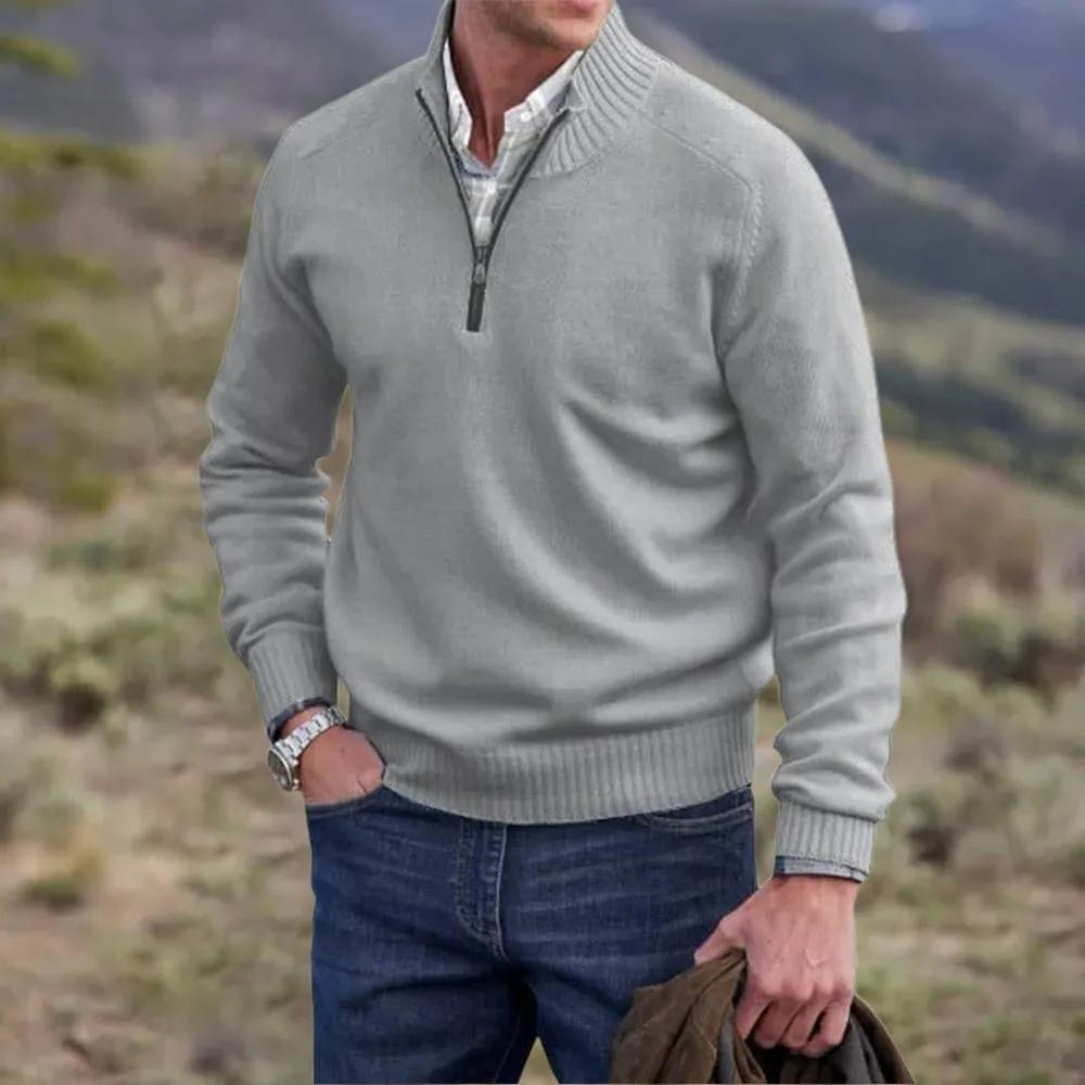 Modern Zip Sweater