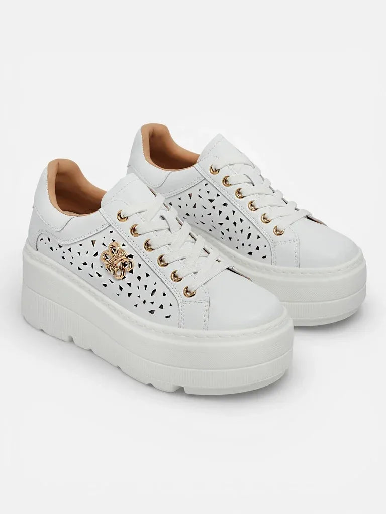 Sneakersy Sportowe Atelle Skórzane