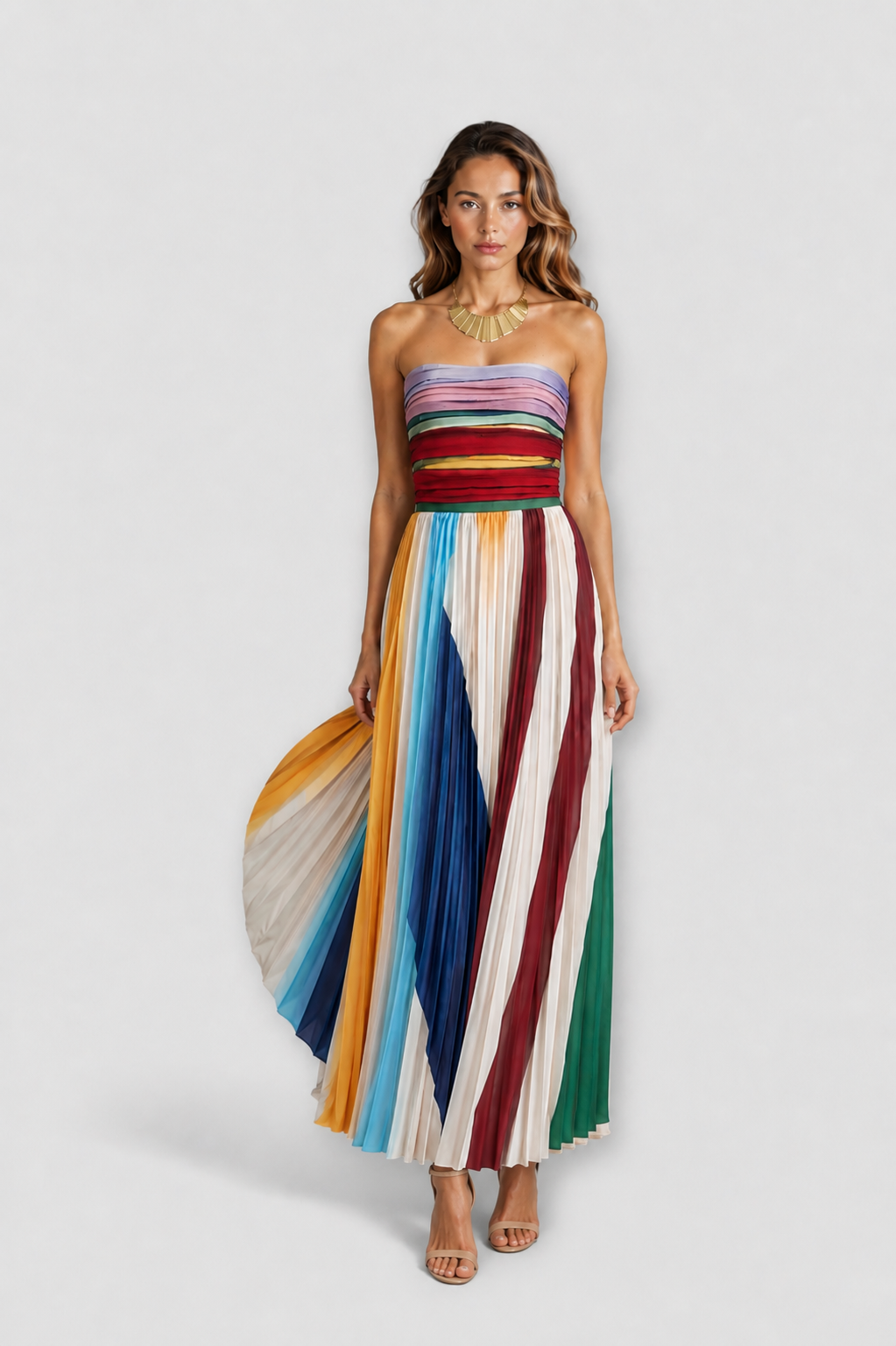 Ewelina | Elegancka Długa Sukienka