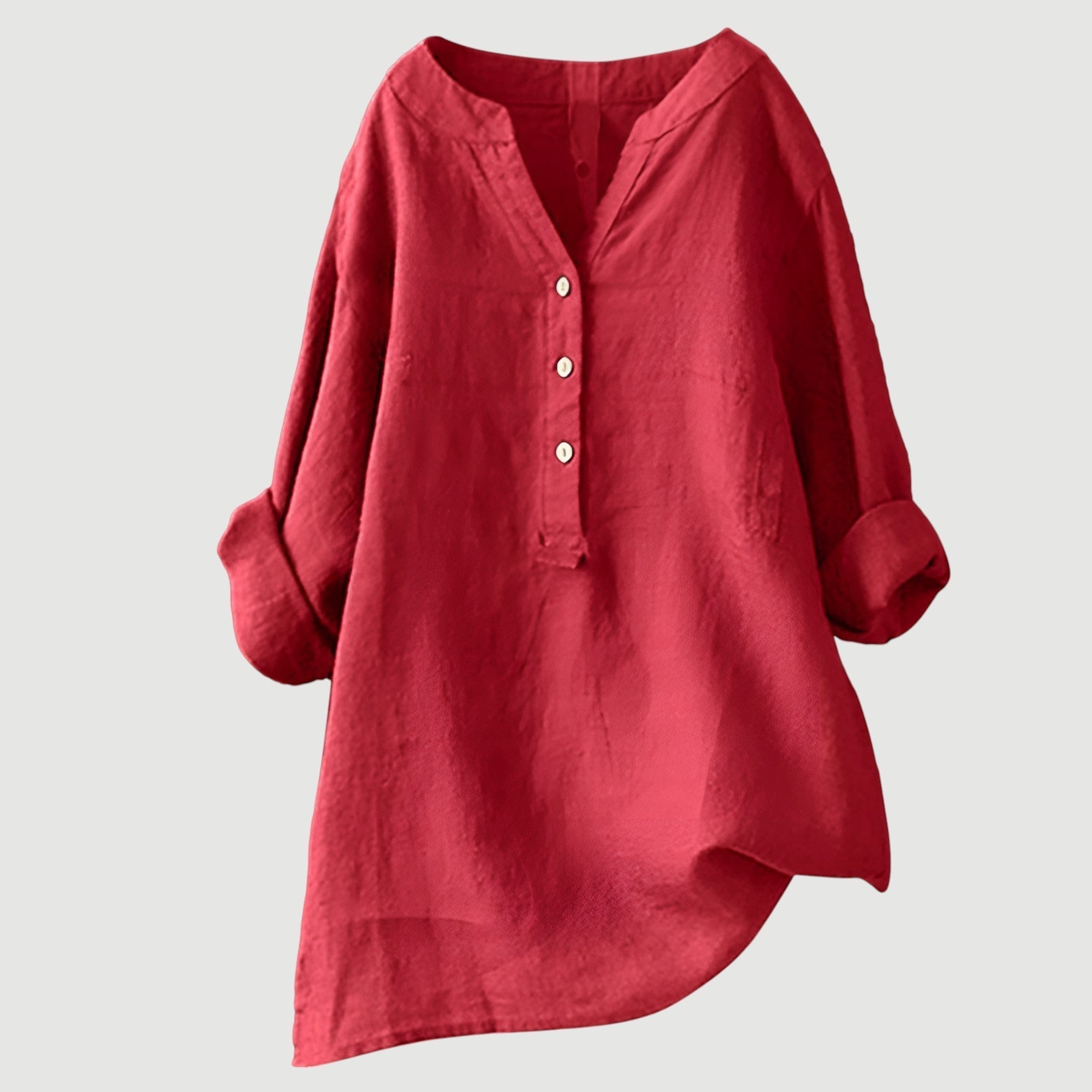 Van Elst Mode® | Comfortabele zomer blouse met knoopsluiting (TIJDELIJK 1+1 GRATIS!)