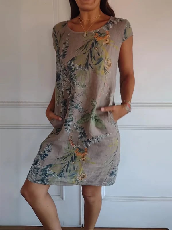 Marta Sukienka Letnia w Botaniczny Wzór