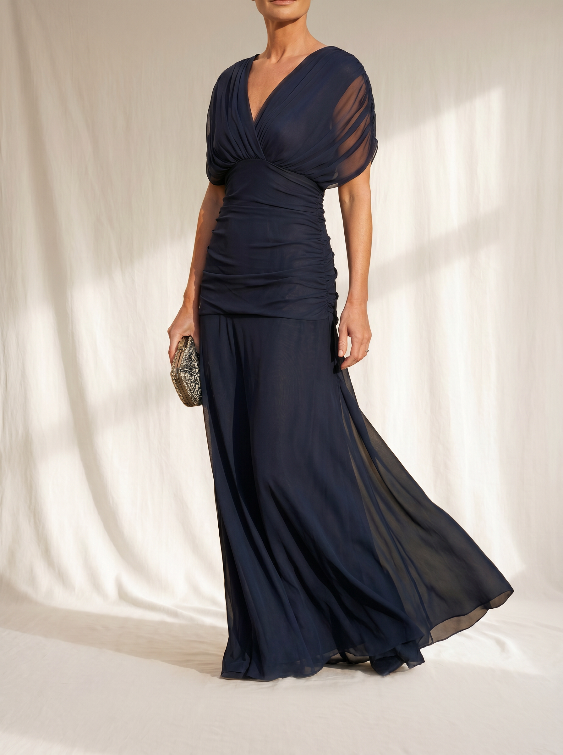 Amelia | Elegancka Niebieska Sukienka