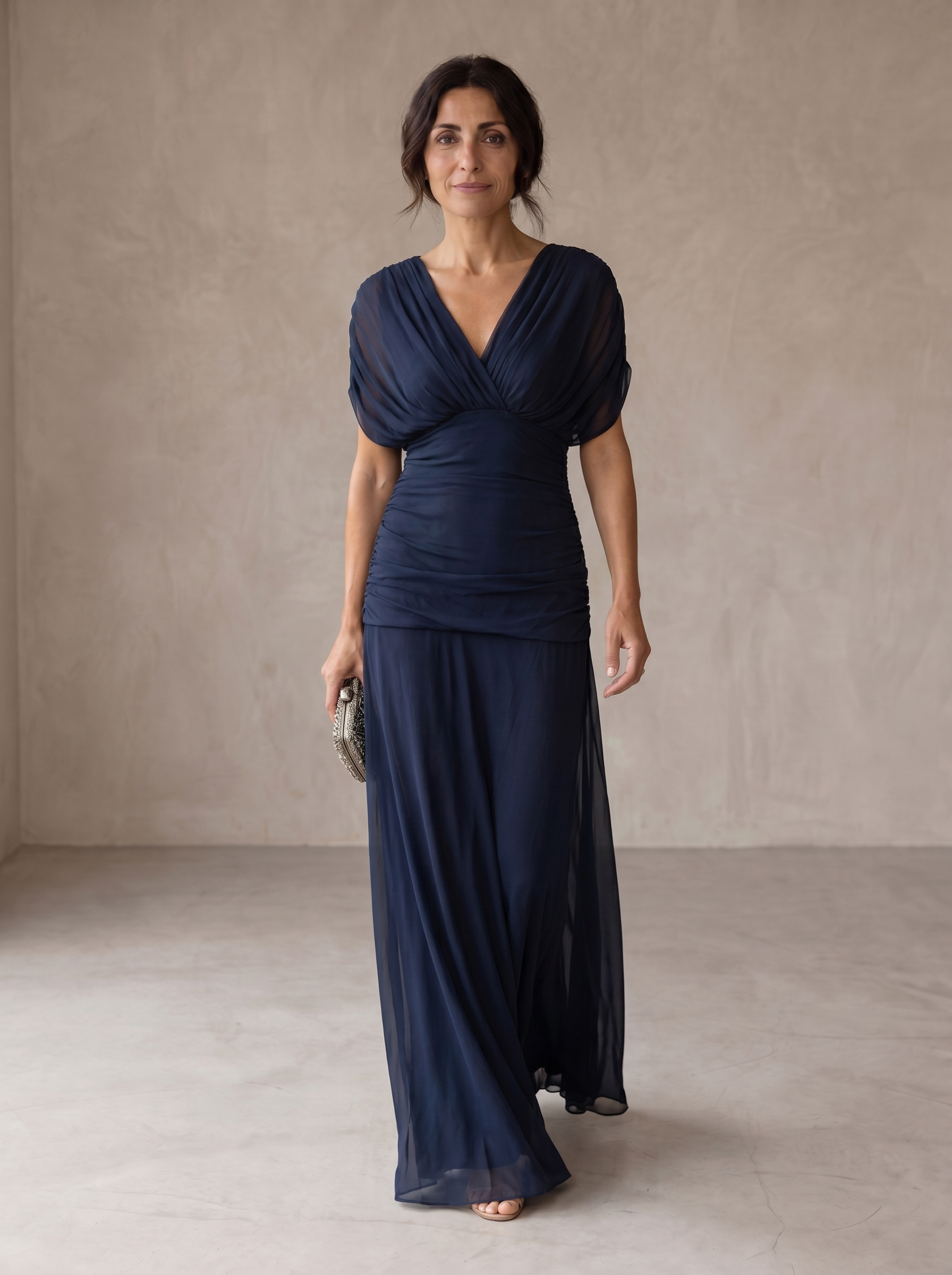 Amelia | Elegancka Niebieska Sukienka