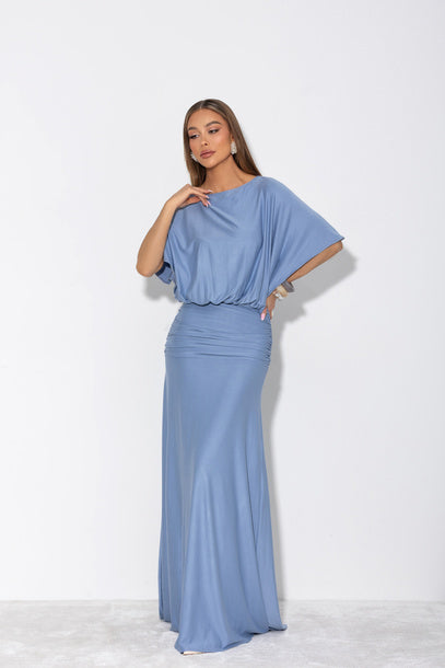 Evarielle Blue Dress